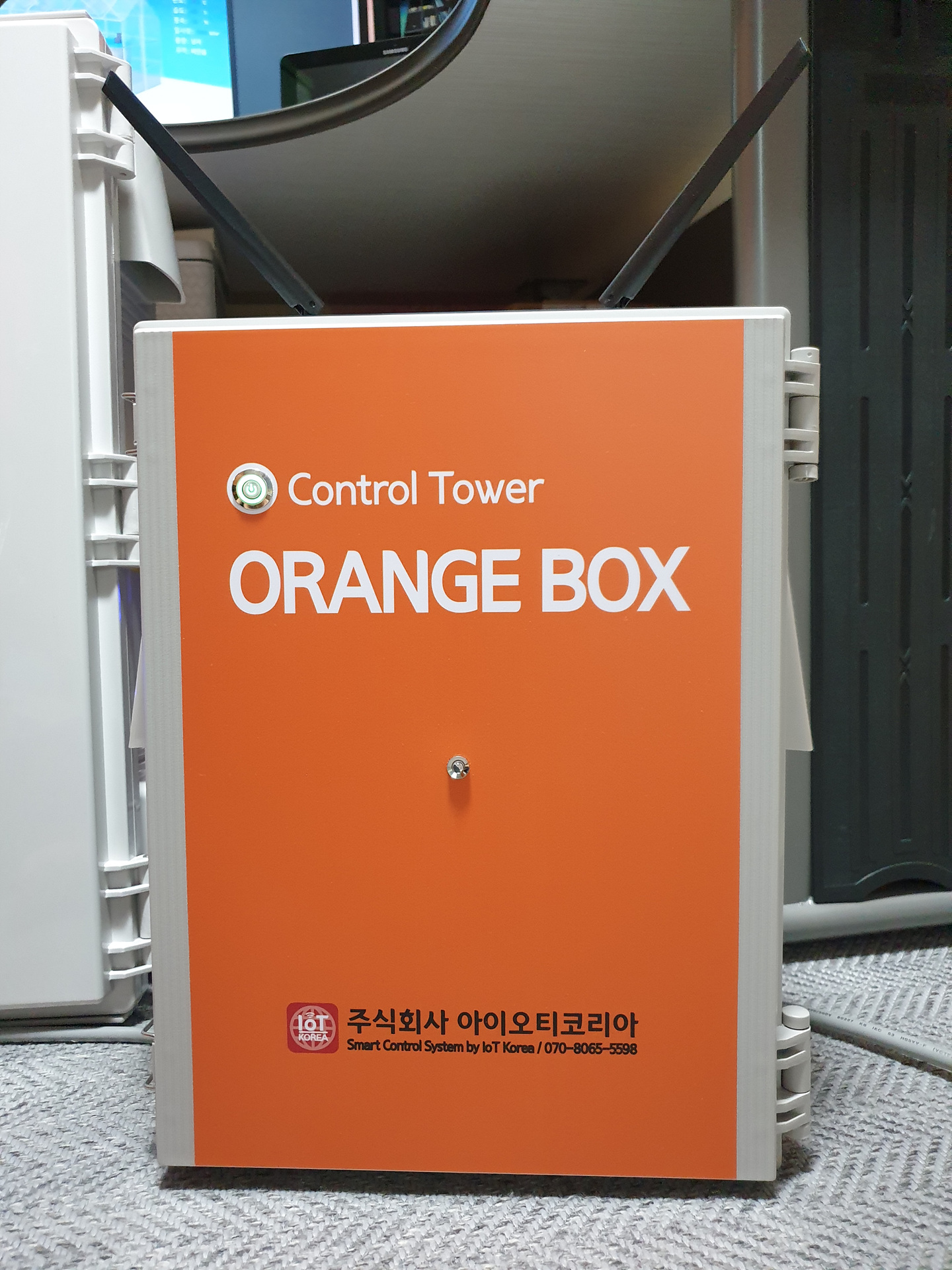 ORANGE BOX & HELP BOX 개발 완료 – 주식회사 아이오티코리아